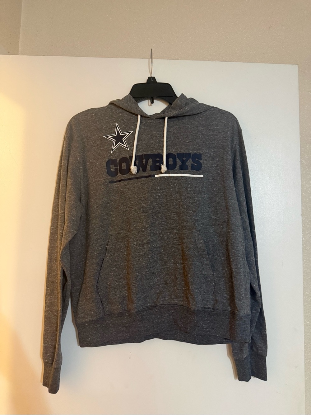 Nike Dallas Cowboys Women’s Lightweight Pullover Hoodie Gray Size Medium NFL